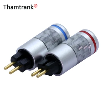 

10pcs/lot Carbon Fiber 0.78mm MMCX Earphone Pin Plug for Westone UM3X W4R UE18 Connector Earphone Pin Plug Wholesales