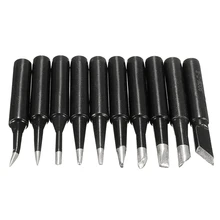 10Pcs/Lot Lead free 900M T Screwdriver Soldering Iron Tips Set For Hakko 936/937/928 Station Welding Head Rework Tool Kits