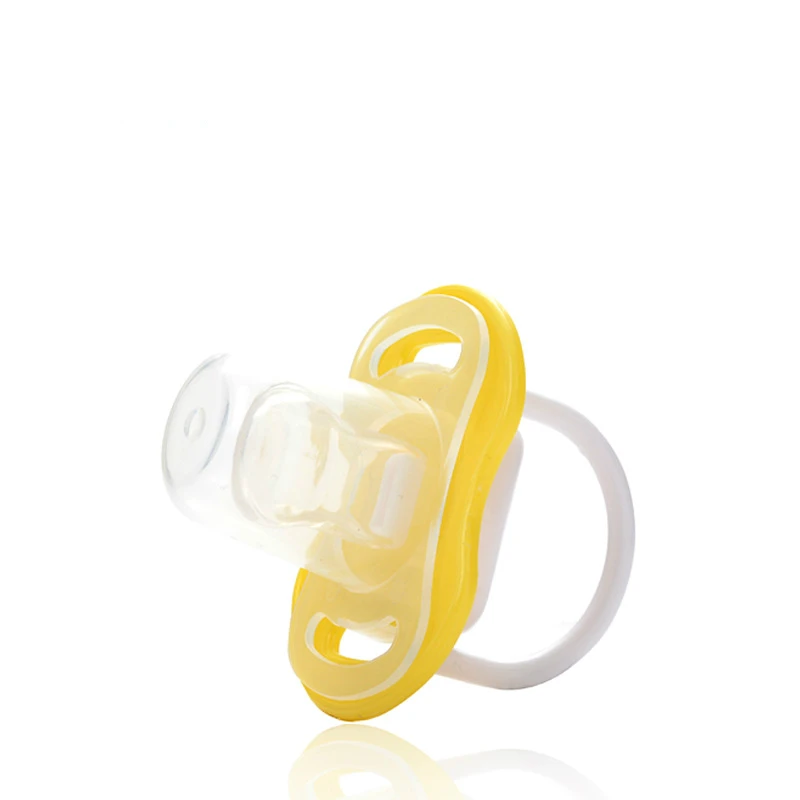 2 Style 3 Color Baby Silicone Pacifier Baby Sleeping Comfort Pacifier Silicone Pacifier Baby Food Grade PP Teether Pacifier