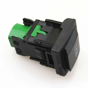

1pc Car USB Switch Auxiliary For Tiguan Golf MK5 MK6 Passat B6 Accessories
