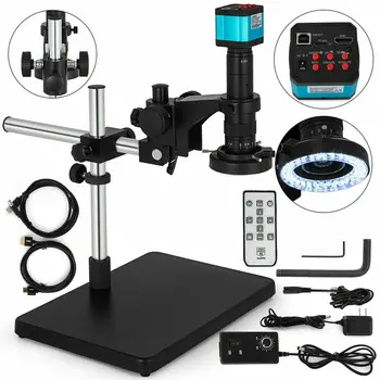 

HDMI digital 14MP video microscope set with boom stands longevity