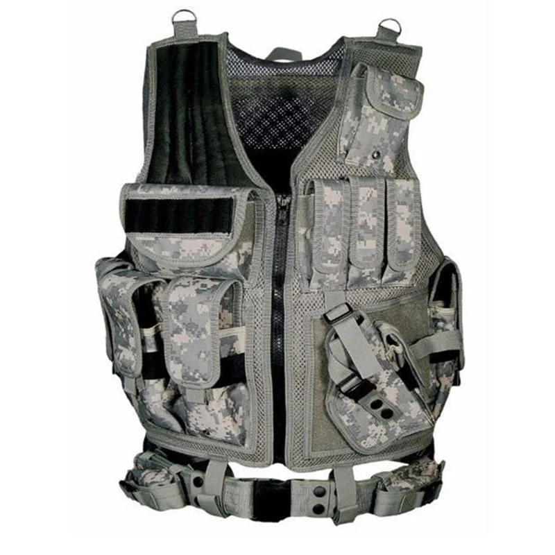 Military Clothing Vest Tactical Chemise Militaire Uniforme Militar Army Combat Shirt Colete Tatico Hunting Multi-functional | Спорт и
