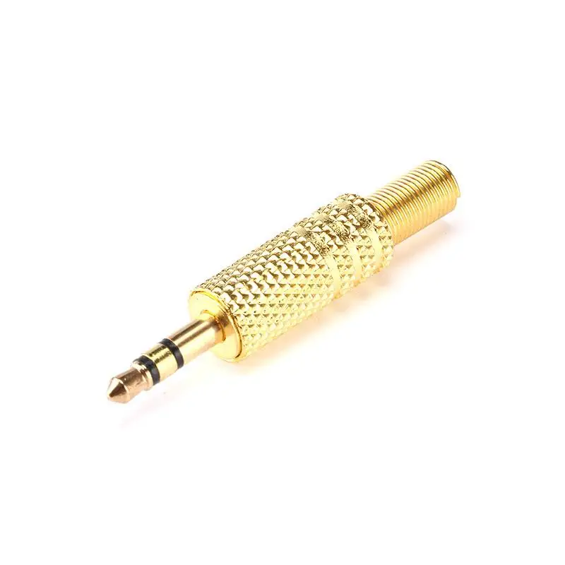2Pcs Stereo 3.5mm 18in Headphone Earphone DIY Male Audio Jack Plug Solder Connectors for Computers Laptops Tablets MP3 Hot Sale (3)