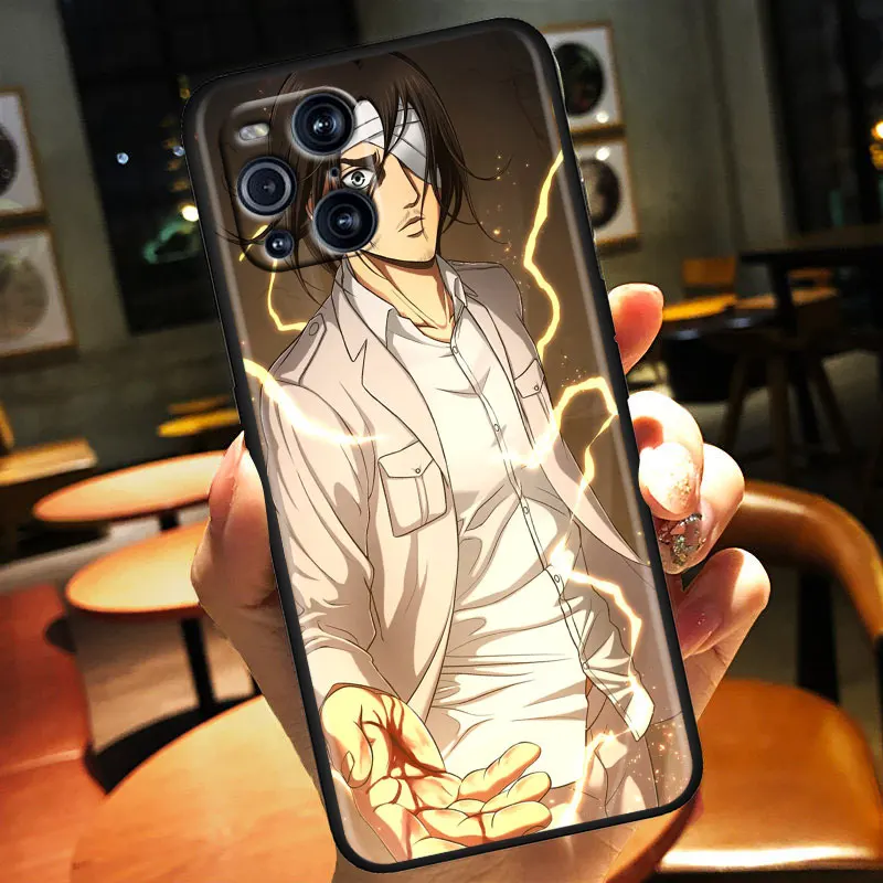 Japanese Anime Attack On Titan For OPPO Find X3 X2 Pro Neo F19 F15 F11 F9 F7 R17 R15 R9 5G Silicone Soft Black Phone Case cases for oppo phones