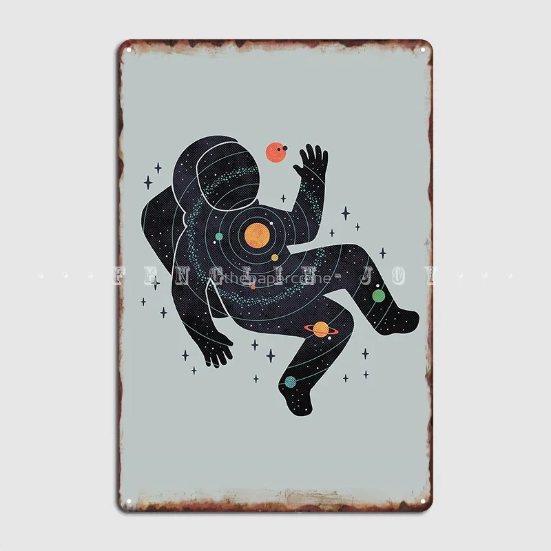 

Inner Space Metal Plaque Poster Club Party Club Bar Designing Painting Décor Tin Sign Posters