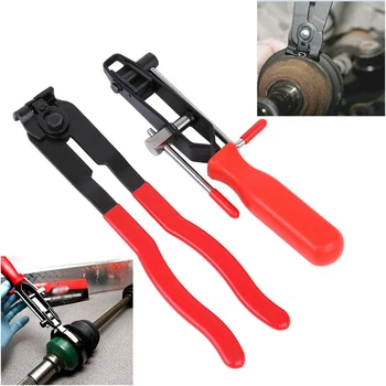 

Samger 2pc CV Joint Clamp Banding Install Tool Ear Type Boot Clamp Pliers Profession Hand Tool CV Joint Axle Boot Clamp Pliers