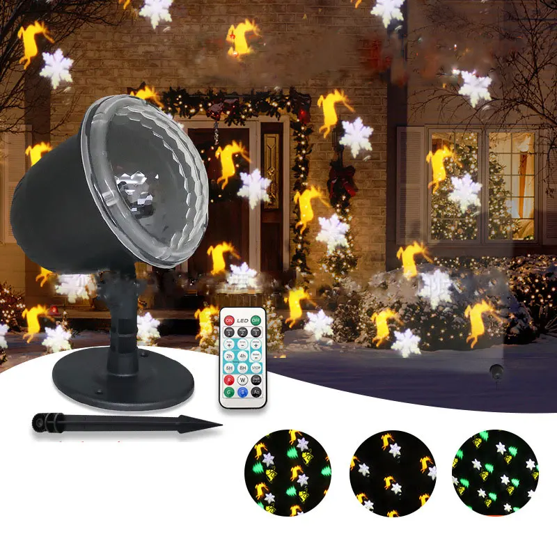 

Led Lights Projector Outdoor New Year Decorations Christmas for Home Garden