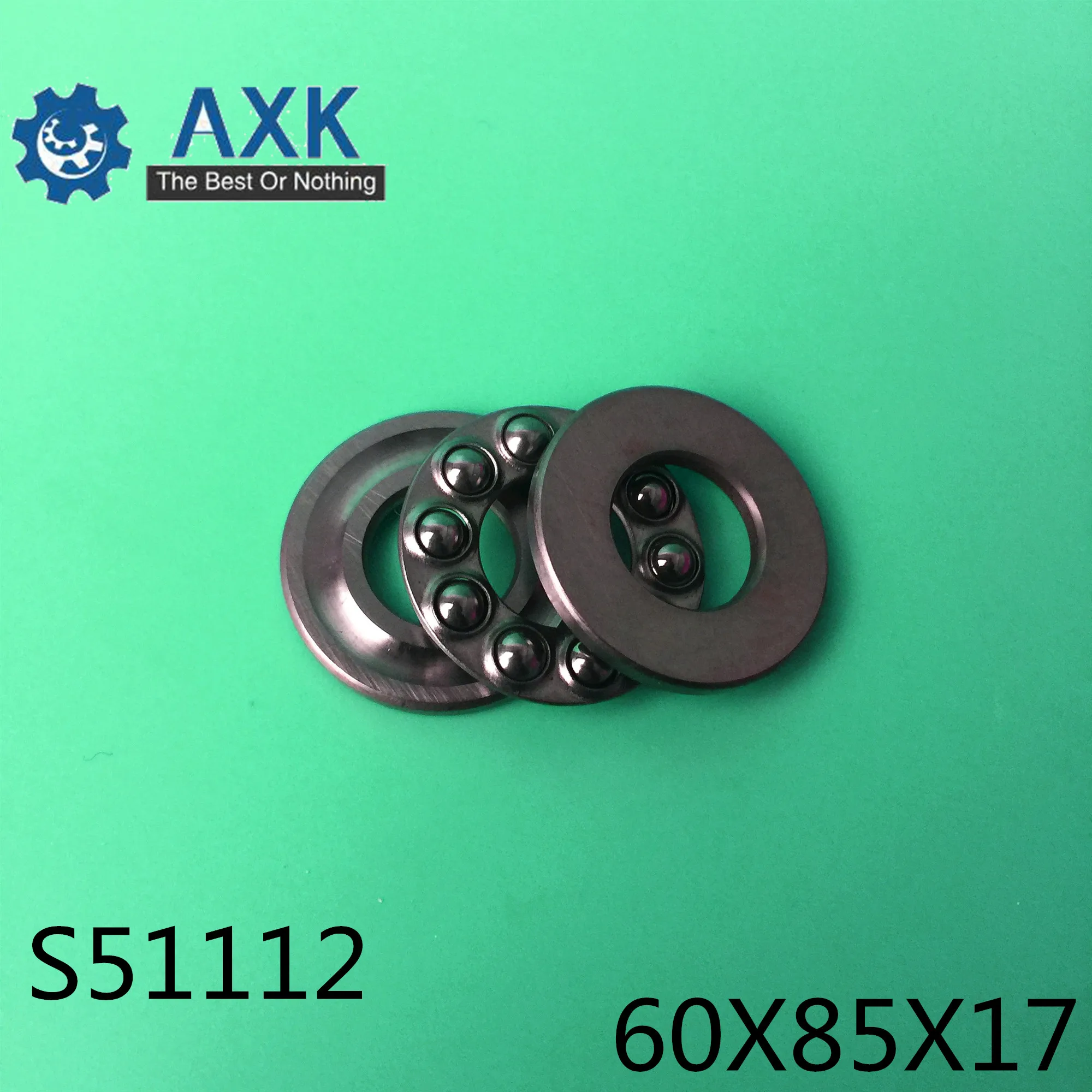 S51112 Bearing 60*85*17 mm ( 1PC ) ABEC-1 Stainless Steel Thrust S 51112 Ball Bearings