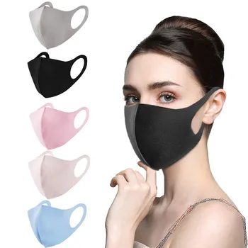 

5pc Mask Health Cycling Anti-dust Polyester Mouth Face Mask Respirator Men Women Facemask Mascarilla Masks #23