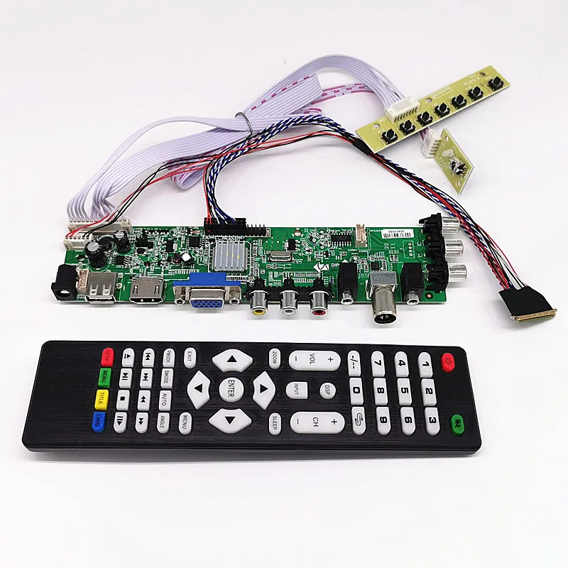 ЖК цифровой Телевизор с драйвером плата контроллера для 15 6 &quot40pins LCD