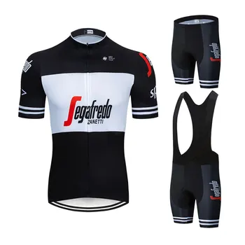 

2019 TEAM Black Cycling Clothing Bike jersey Ropa Quick Dry Mens Bicycle summer pro Cycling Jerseys bike shorts 9D GEL