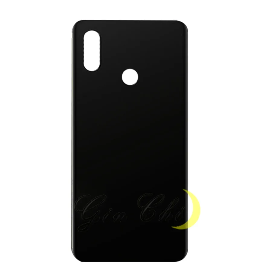 Для xiaomi mi 8 Крышка батарейного отсека Renr дверь для xiaomi mi 8 Задняя стеклянная крышка корпуса задняя крышка для xiaomi mi 8 lite задняя крышка Замена - Цвет: mi8 black