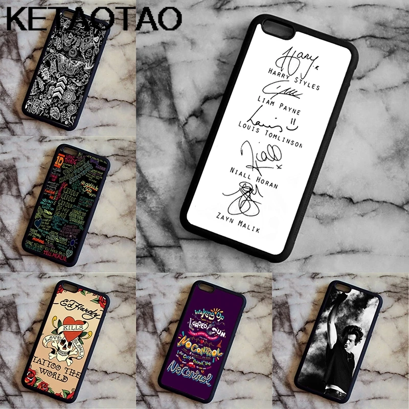 KETAOTAO One Direction Music Band Snap чехол для телефона s для iPhone 4S SE 5C 5S 6S 7 8 X Plus XR XS Max чехол из мягкого ТПУ резины силикона