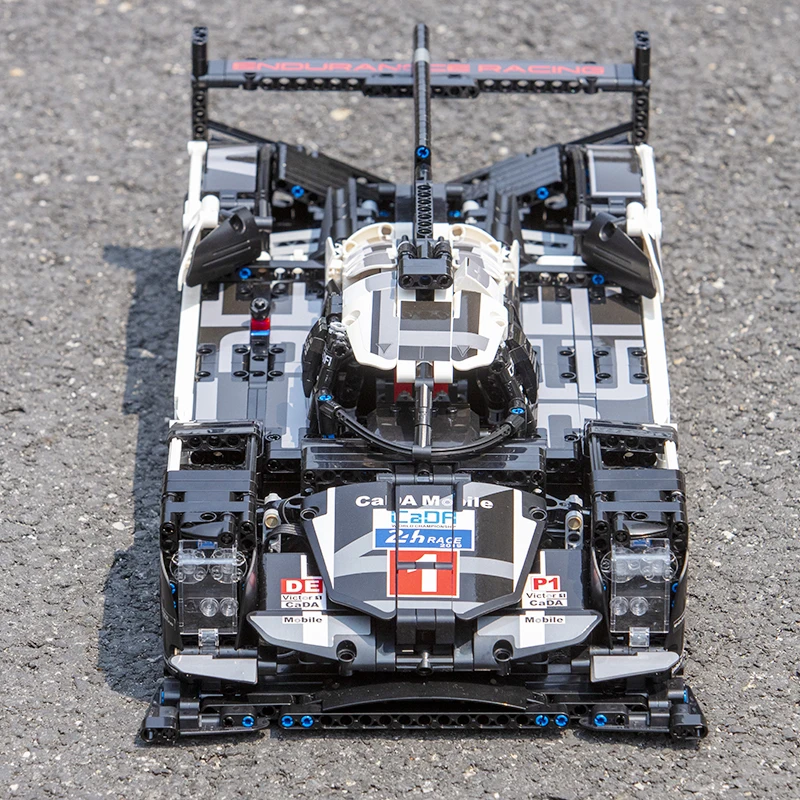 CaDA RC выносливость гоночный автомобиль строительные блоки 1589 шт. Technic MOC кирпичная модель дистанционного управления автомобиля игрушки для рождественских детей подарок