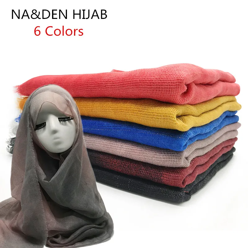 

2019 New Fashion Women Tassel Solid Gradient Viscose Scarf Spring Shawls and Wraps Towel Femme Beach Sjaals High Quality 6 Color