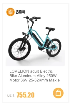 Discount LOVELION adult mini folding Electric Power motor bike smart portable foldable Red Bicycle With pedal ebike LOVELION EU for bikes 1