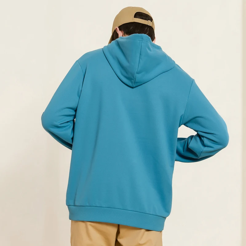  Metersbonwe Autumn And Winter new Multicolor comfort Sweatshirt men Plus Velvet Knit Solid color Ho