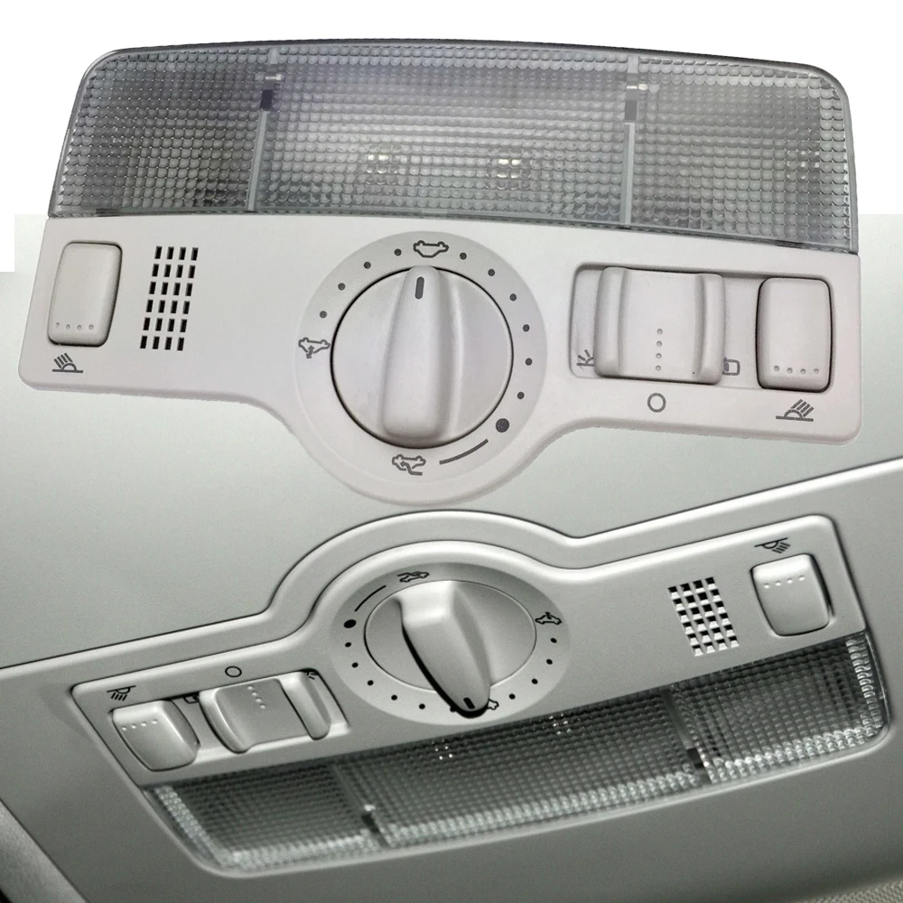 Светильник для чтения Passat B5 Golf 4 Jetta MK4 Skoda Octavia Fabia Sunroof Sky светильник-серая