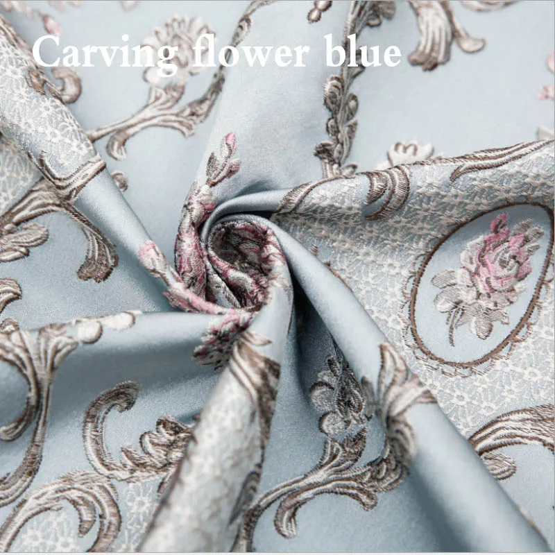 Tanie Luksusowa żakardowa tkana adamaszek tkanina na sofę kurtyna cheongsam modne ciuchy tkanina satyna jedwabna tkanina brokatowa 100*145cm szerokość