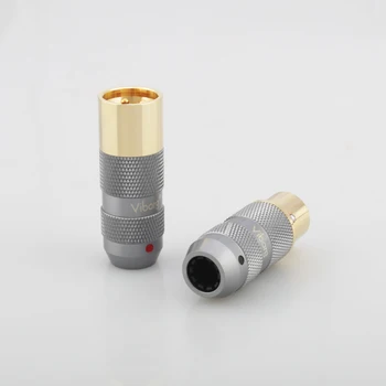 

2020 VIBORG XM202G+XF202G Pure Copper Made XLR With 24K Gold plated XLR Connector Jack Hifi Audio MIC Cable Balance Connector