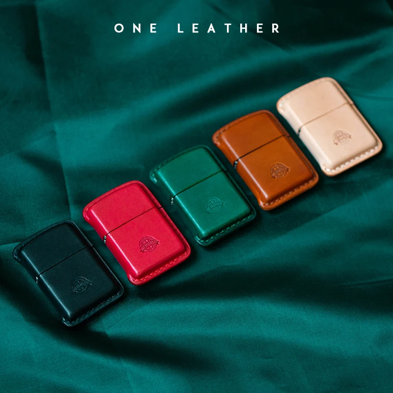 Чехол из натуральной воловьей кожи для ветрозащитной зажигалки Zippo | Дом и сад
