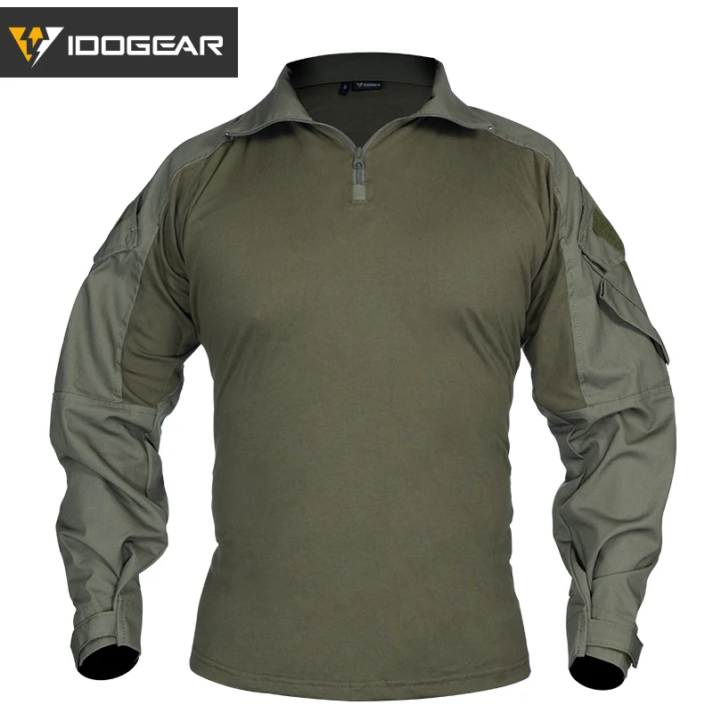 IDOGEAR Тактический G3 боевой костюм рубашка и брюки наколенники обновление Ver Camo Боевая форма 3004