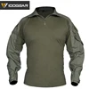 IDOGEAR-Traje de combate táctico G3, conjunto de camisa y pantalones con rodilleras, uniforme militar, de color verde camuflaje, ideal para Airsoft ► Foto 2/6