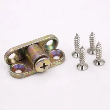 

4pcsNon-opening furniture connector DIY plate assembly connecting screw angle iron fastening connection fitting