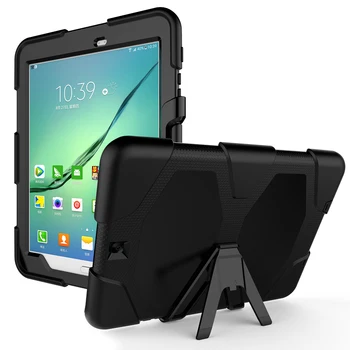 

Case For Samsung Galaxy Tab S5e 2019 SM-T720 SM-T725 Tablet Shockproof Heavy Duty Silicon PC Kickstand Stand Cover Funda