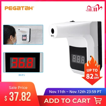 

Tntelligent infrarojo digital automatic temperature recognition fever detection infrarouge alarme temperature sensor thermometer