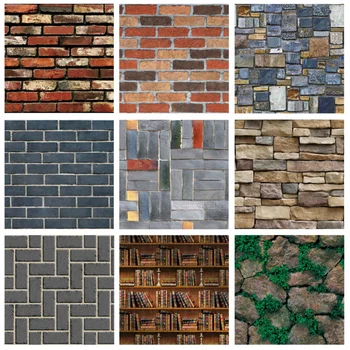 

Home Decor 3D PVC Wallpaper Waterproof Self adhesive Brick pattern PVC Contact Paper Kitchen Wall Stickers Wall paper Sticker