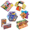 New Infinity Finger Flip Magic Cube Children Adult Decompression Fidget Toy Changeable Puzzle Relieve Stress Relief Cube Toys 1
