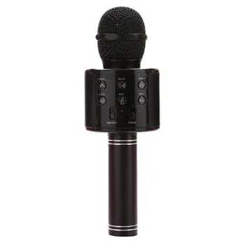 

Bluetooth Karaoke Microphone Wireless Microphone Professiona Speaker Handheld Microfone Player Singing Recorder Mic