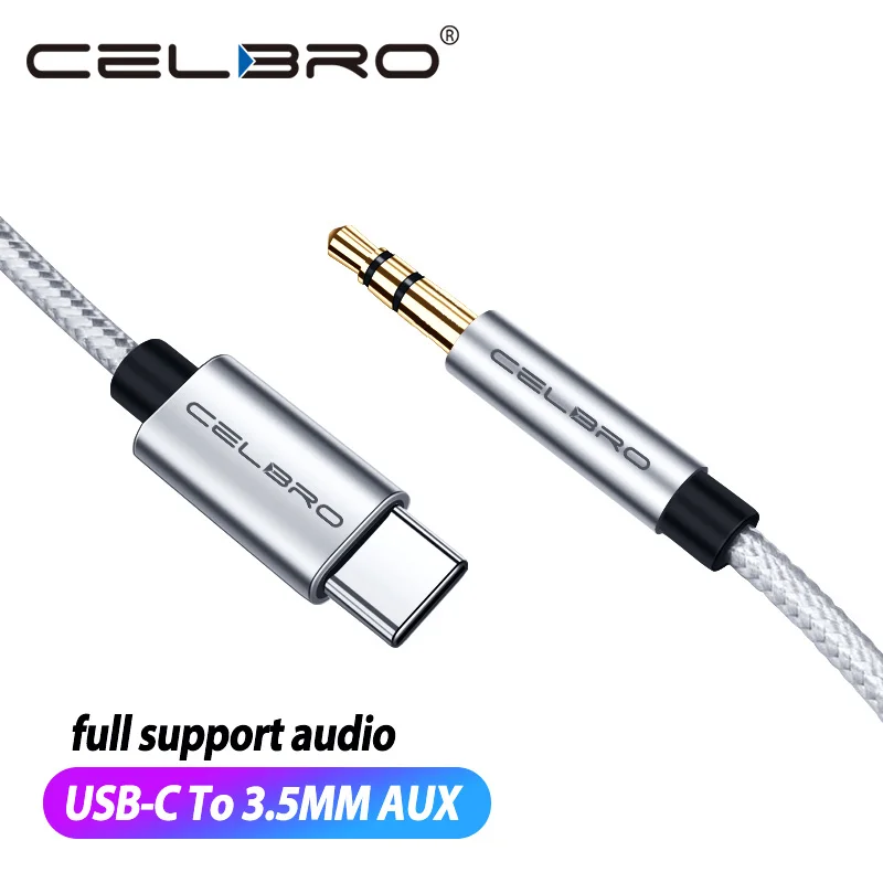 Usb Type C To 3.5mm Aux Audio Cable Earphone Usb C To Jack 3.5 Adapter