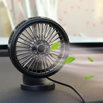 

Car Air Vent Dashboard Colorful LED Aromatherapy 3 Wind Speed Cooling Air Fan