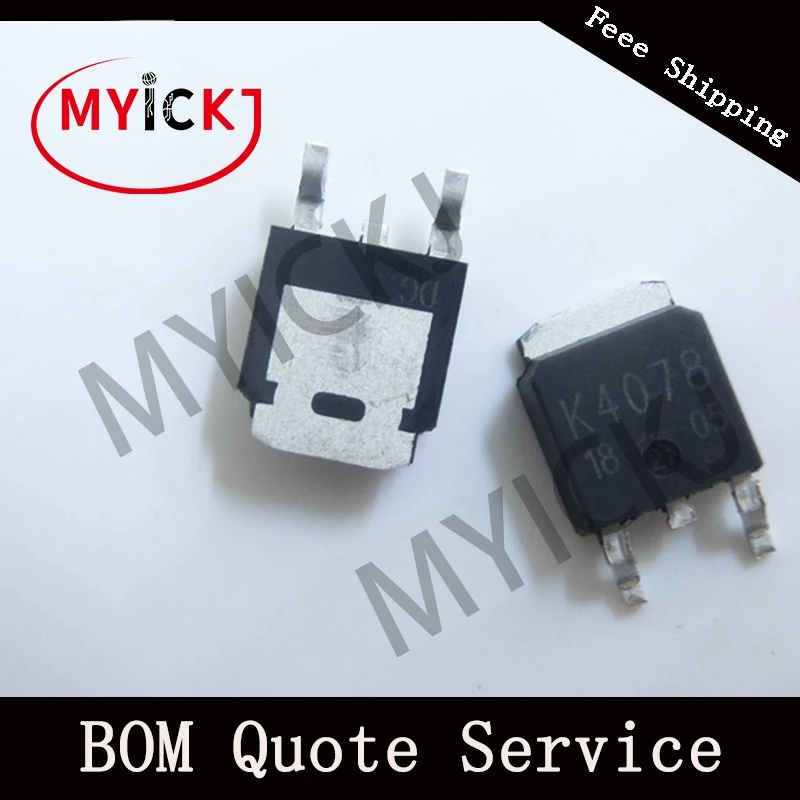 

10PCS K4078 TO-252 SWITCHING N-CHANNEL POWER MOS FET IC CHIP