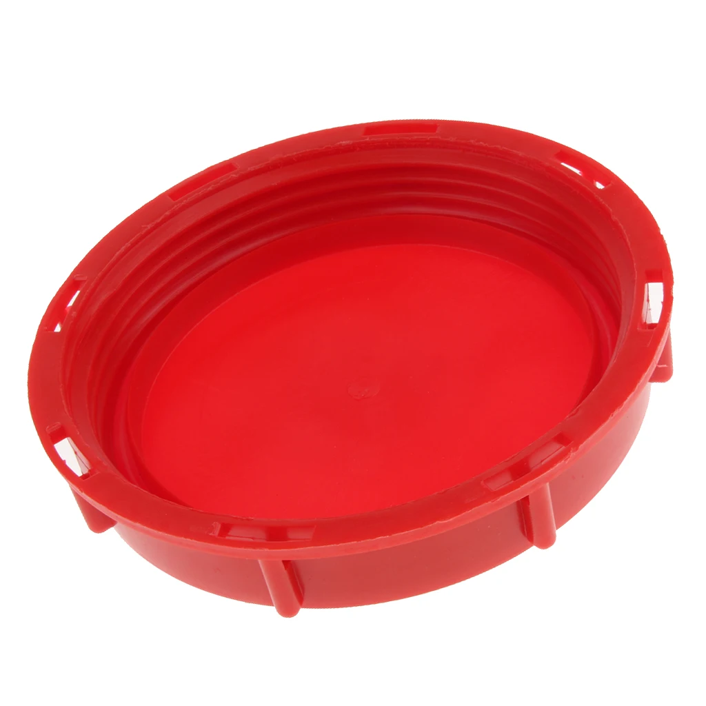 IBC Tank Lid,IBC Tote Fitting Cover Cap for Water Liquid Storage,Plastic Red