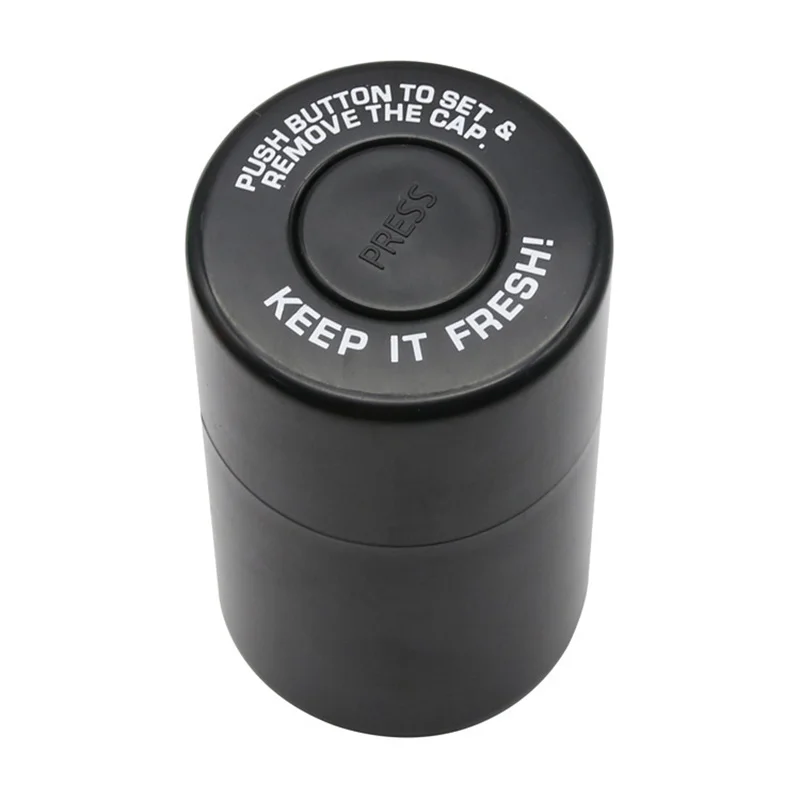Plastic Jar Airtight without picture Storage container stash Tobacco Herbs can Vacuum grains Fresh box for smoking accessories 5