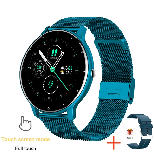 2022 New Smart Watch Men Full Touch Fitness Tracker IP67 waterproof Sports Fitness Watch Ladies Smartwatch for Xiaomi phones+Box 