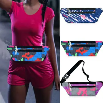 

NoEnName-Null Waterproof Running Bum Bag Fanny Pack Jogging Outdoor Travel Waist Bags Money Zip Belt Pouch Sports Wallet