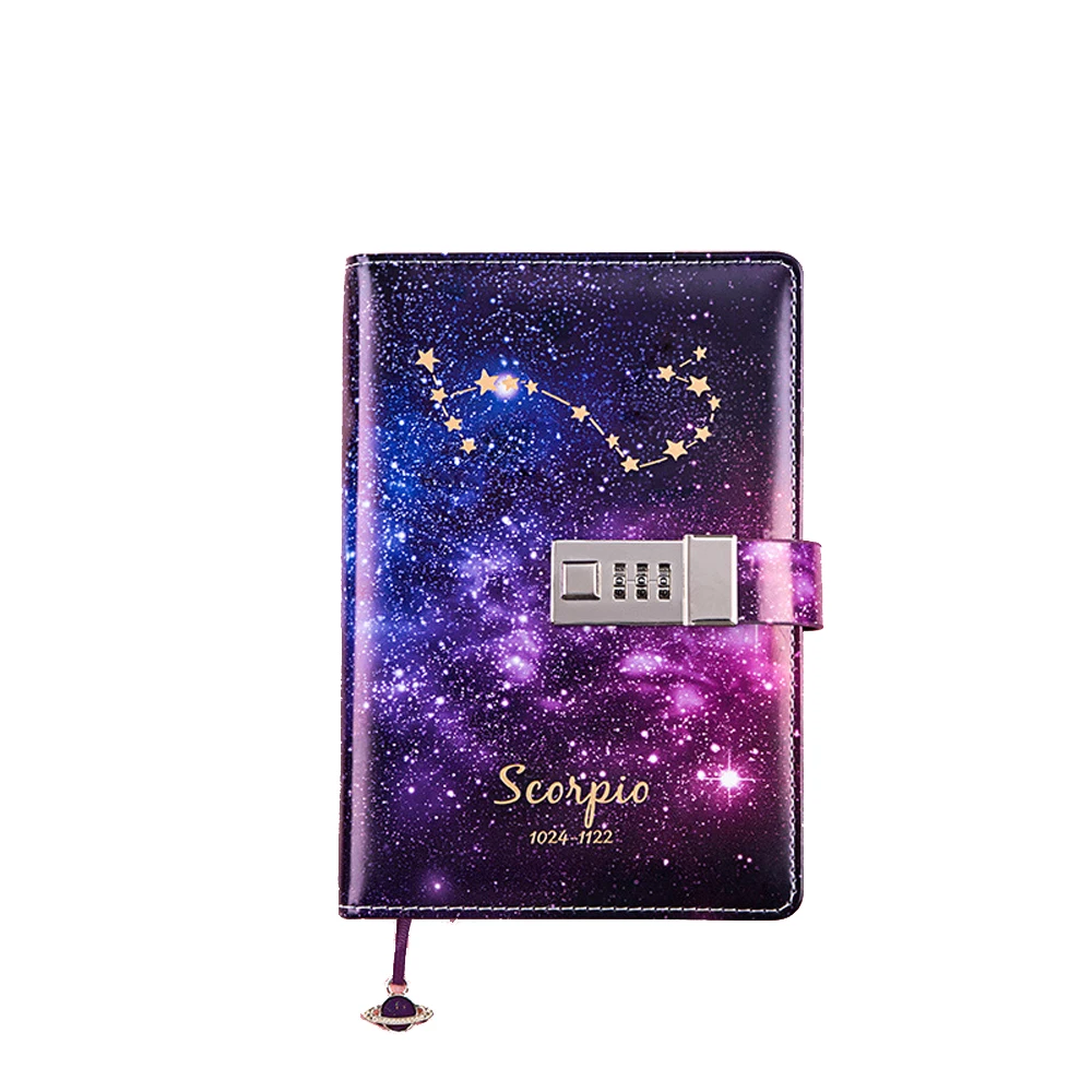 12 Созвездие серии B6 Размер пропуск слово ноутбук, 5,35x7,56 дюймов TPN140 - Цвет: Scorpio