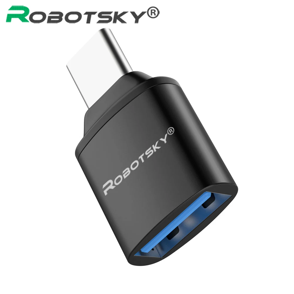 

OTG Adapter Type C 3.0 Male to USB 3.0 Female Adapter For Samsung S8 Data 2 in 1 Charge & Sync USB C Type C Converter