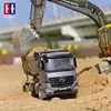 DOUBLE E E590 1/20 RC Dump truck Crawlers Remote Control Car Model Electric Loader Alloy Engineering Vehicle Beach Toys Boys 6