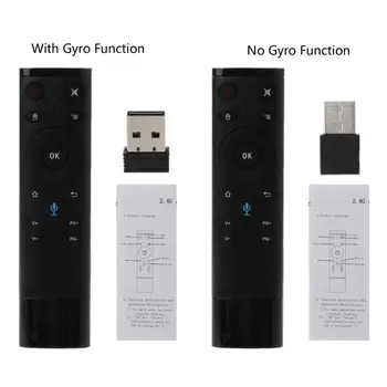 

Q5 Voice Control Gyro Air Mouse With Microphone 3 Axis Gyroscope Remote Control For Smart TV Android Box