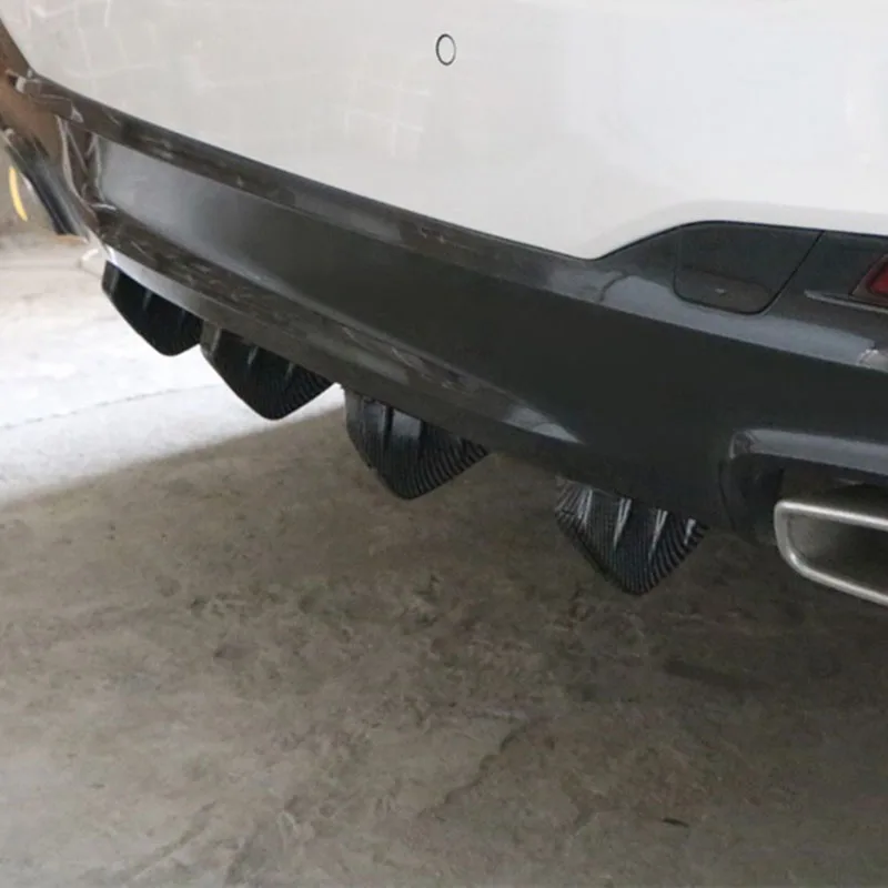 4 Pz Universale Auto Paraurti Posteriore Cast Shark Spoiler Per Fiat Punto 500 Palio Argo Grande Panda Lifan X60 Cebrium Solano Nuovo Celliya