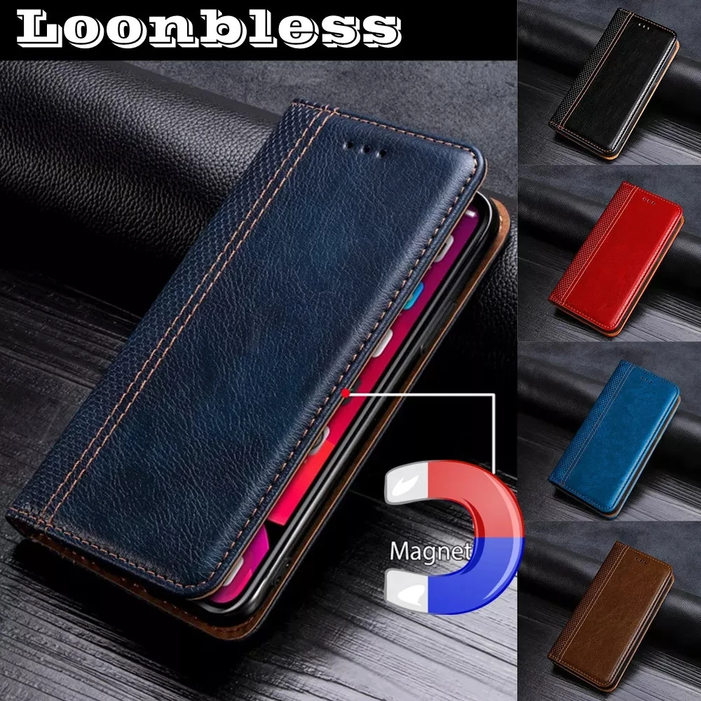 Leather Case For Samsung Galaxy S21 S20 S10 S9 S8 Plus Ultra