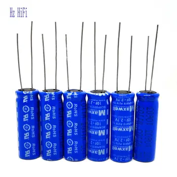 

6PCS 2.7V10F New Original USA MAXWELL 2.7V 10F 2/7V/10F farad capacitor 10X30MM