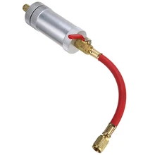 1 шт. R134A R12 R22 система кондиционирования воздуха в сборе, инструмент для впрыска масла в автомобиль, наполнитель охлаждающей жидкости, трубка 1/4SAE 134a 2 унции, масляный инжектор 1 шт. R134A R12 R22 система кондиционирования воздуха в сборе, инструмент для впрыска масла в автомобиль, наполнитель охлаждающей жидкости, трубка 1/4SAE 134a 2 унции, масляный инжектор