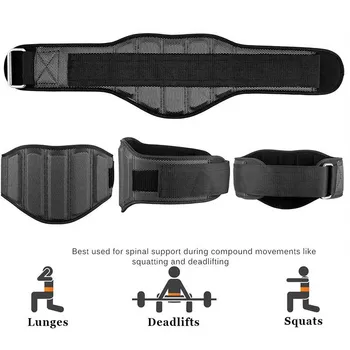 

Adjustable Weightlifting Belt Men Women Premium Weight Lifting Belt Back Waist Support Squats Barbell Powerlifting Thrusters