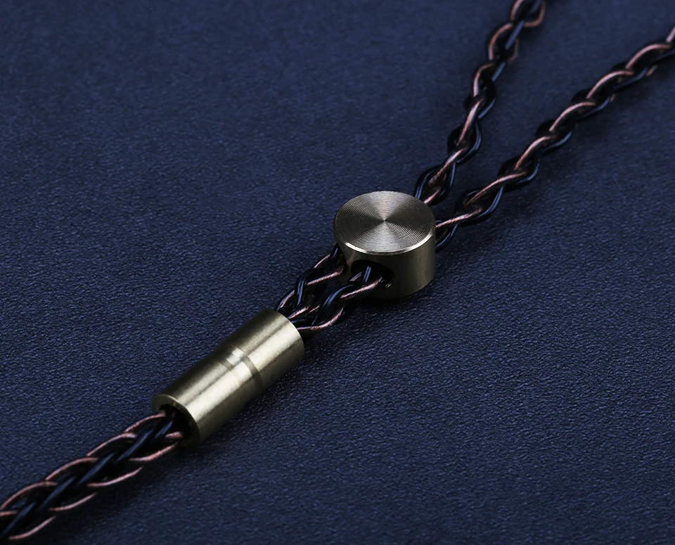 OPENHEART 8 Core Cable for Headphone 1 to 2 jack 3.5/2.5/4.4mm Balance Upgrade Replacement Silver Cables 1.4m Personality